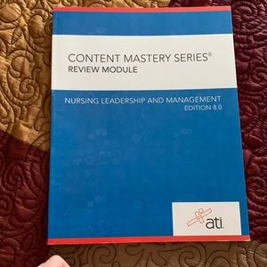 ATI Nursing Leadership And Management Edition 8.0